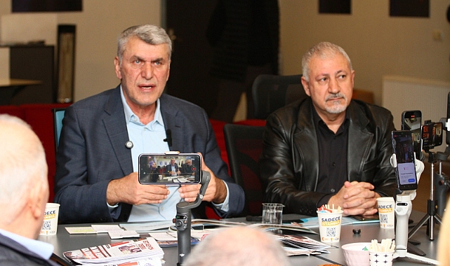 KADEM EKŞİ ISTANBUL GAZETE VE HABERCİLER FEDERASYONUNA PROJELERİNİ ANLATTI