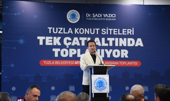 Tuzla Belediyesi İlçedeki 275 Site İçin Çözüm Masası Kurdu