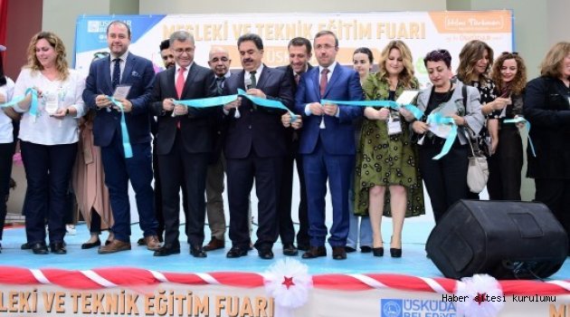 3. ÜSKÜDAR MESLEKİ VE TEKNİK EĞİTİM FUARI AÇILDI