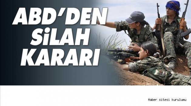 ABD´den YPG için ‘silah´ kararı