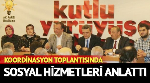 Ak Parti´de Koordinasyon Toplantısı yapıldı