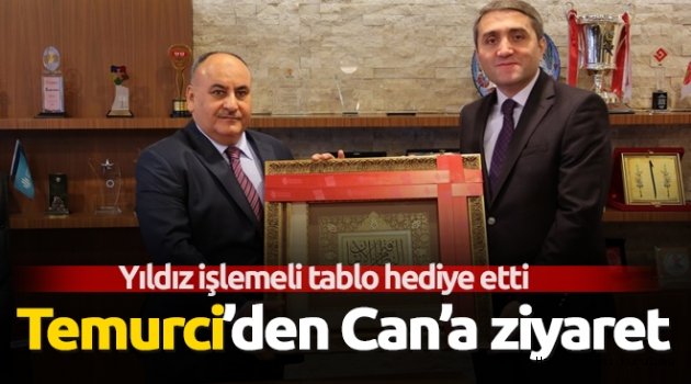 Ak Parti İstanbul İl Başkanı Selim Temurci´den Başkan Can´a ziyaret