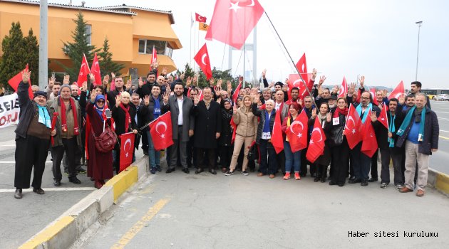 Ankara’dan İstanbul’a “Evet Yürüyüşü”