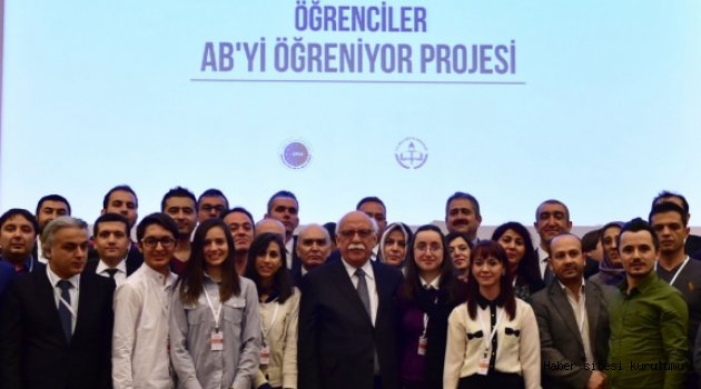 Bakan Avcı, Öğrenciler AB’yi Öğreniyor Projesi Uluslararası Konferansı’na katıldı