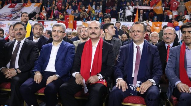 BAKAN SÜLEYMAN SOYLU ÜSKÜDAR'DA HALKA HİTAP ETTİ