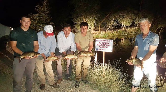 Balıklar Doğal Yaşam Alanlarına Taşınıyor