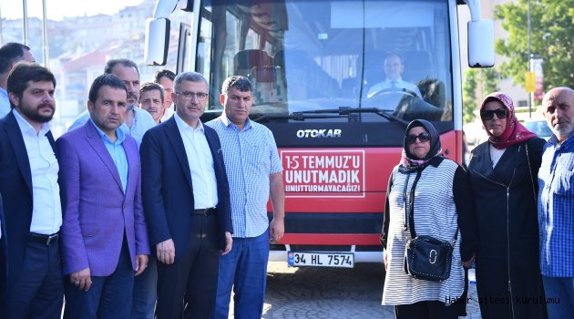 BAŞKAN HİLMİ TÜRKMEN DARBE DAVALARI İÇİN SİLİVRİ’YE GİTTİ