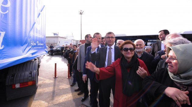 BAYIRBUCAK TÜRKMENLERİNE YARDIM KERVANI