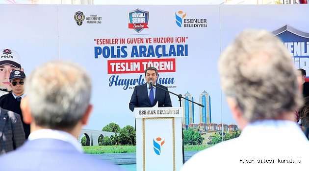 BELEDİYE'DEN EMNİYET'E POLİS ARACI DESTEĞİ