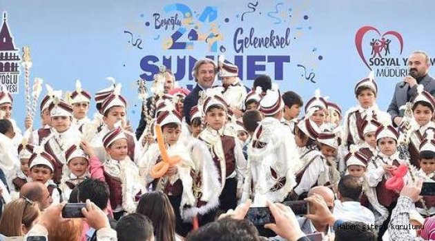 Beyoğlu' nda sünnet coşkusu