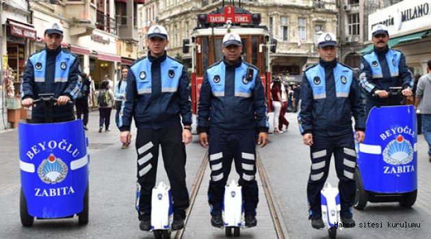 Beyoğlu Zabıtası Tekteker İle Hızlandı