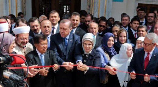 CUMHURBAŞKANI ERDOĞAN VE BAŞKAN TOPBAŞ ABD’DE CAMİ AÇTI