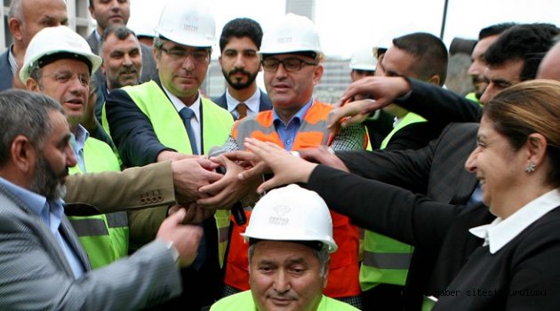 CÜNEYT ÇAKIR SPOR TESİSİNİN TEMELİ DUALARLA ATILDI