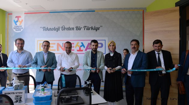 ‘’DENEYAP TEKNOLOJİ ATÖLYESİ’’ DERSLERE BAŞLADI