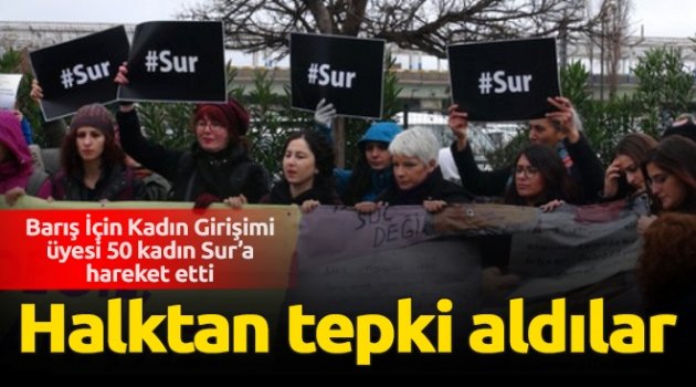 Diyarbakır´a giden kadınlara vatandaştan tepki