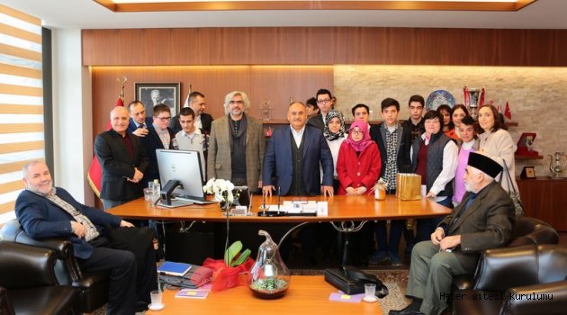 Eğitim Camiasından Başkan Hasan Can’a Teşekkür Ziyaretleri Devam Ediyor