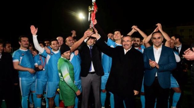 Geleneksel Birimler arası spor turnuvası’nda ödüller sahiplerini buldu