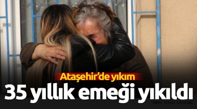 Gözyaşlarına boğuldu