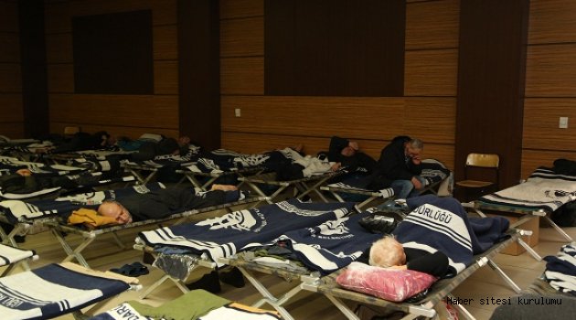 İBB’DEN SOKAKTA KALAN EVSİZLERE SICAK YUVA