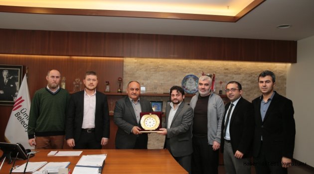 İHH ÜMRANİYE ŞUBE BAŞKANI'NDAN BAŞKAN CAN'A ZİYARET