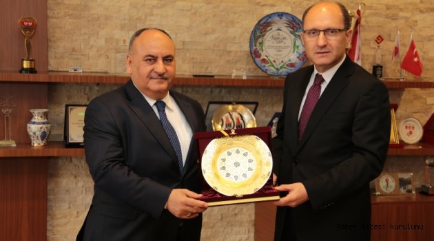 İmes Yönetiminden Başkan Hasan Can’a Ziyaret