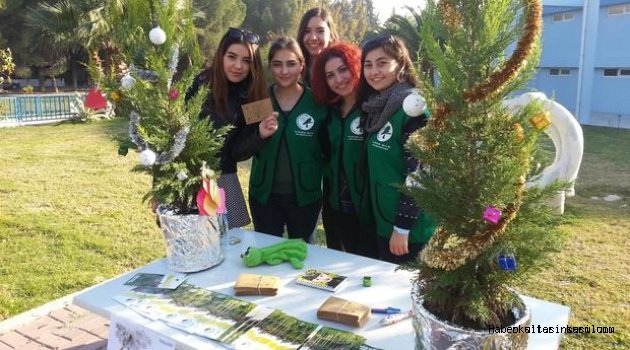 Öğrenciler yılbaşı hediyesi “FİDAN BAĞIŞI”