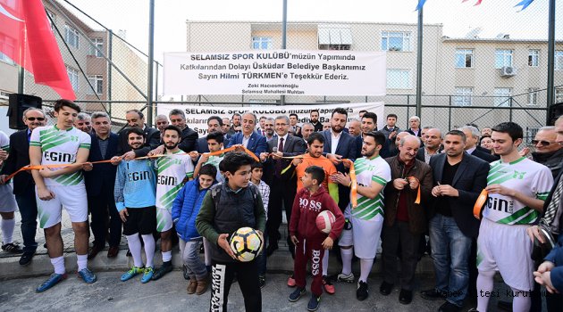 SELAMSIZ SPOR KULUBÜ TESİSLERİ HİZMETE AÇILDI