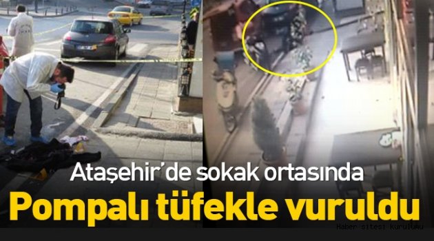 Sokak ortasında silahlı saldırı
