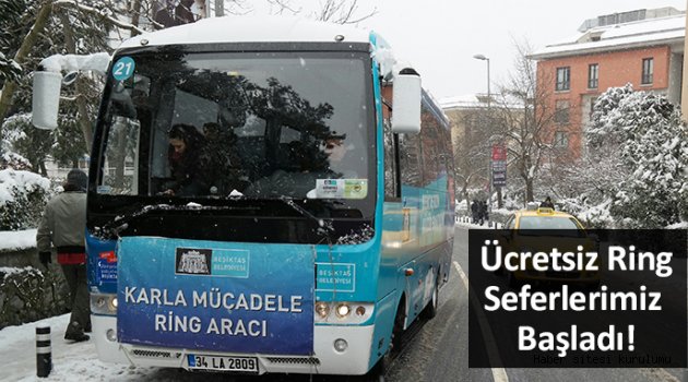 Ücretsiz Ring Seferleri Başladı!