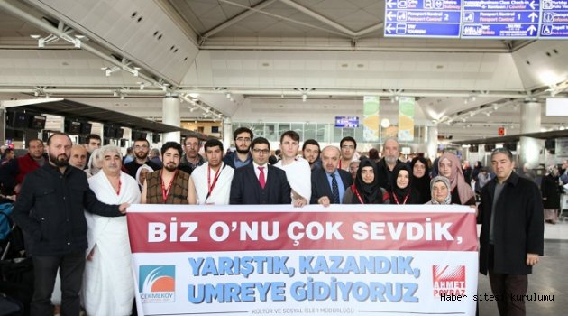 Üniversite öğrencileri, kutsal topraklara uğurlandı.