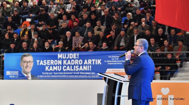 ÜSKÜDAR BELEDİYESİ PERSONELİNE KADRO MÜJDESİ