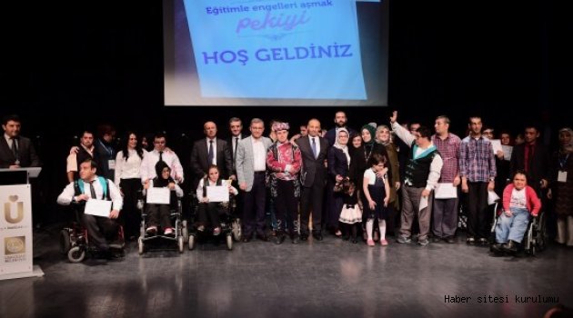 ÜSKÜDAR’IN ‘’ÖZEL ÖĞRENCİLERİ’’ SERTİFİKALARINI ALDI