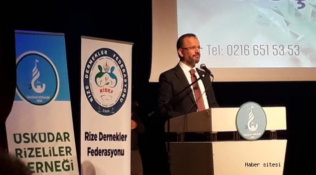 Üsküdar Rizeliler Derneği'nin 1.Olağan Kongresi Gerçekleşti