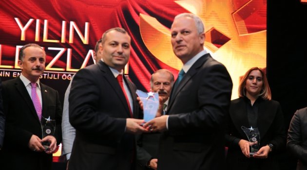 Yıldız Teknik Üniversitesi'nden Başkan Hasan Cana'Ödül
