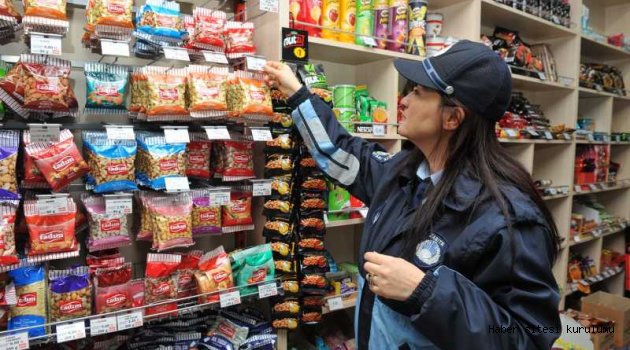 Zabıta Ekiplerinden Okul ve Çevresindeki İşyerlerine Sıkı Denetim